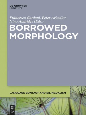 cover image of Borrowed Morphology